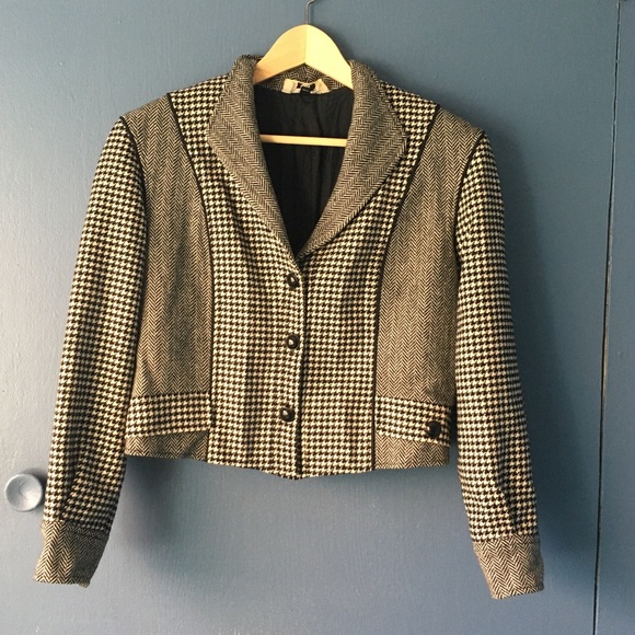 Vintage Yves St. Tropez Houndstooth Suit - Picture 5 of 7